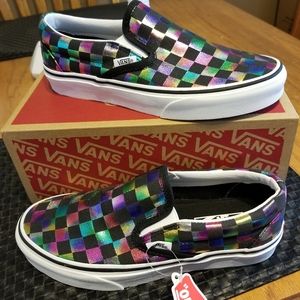 Vans iridescent classic slip-on